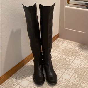 Stuart Weitzman Womens Over Knee 50/50 Boots 7